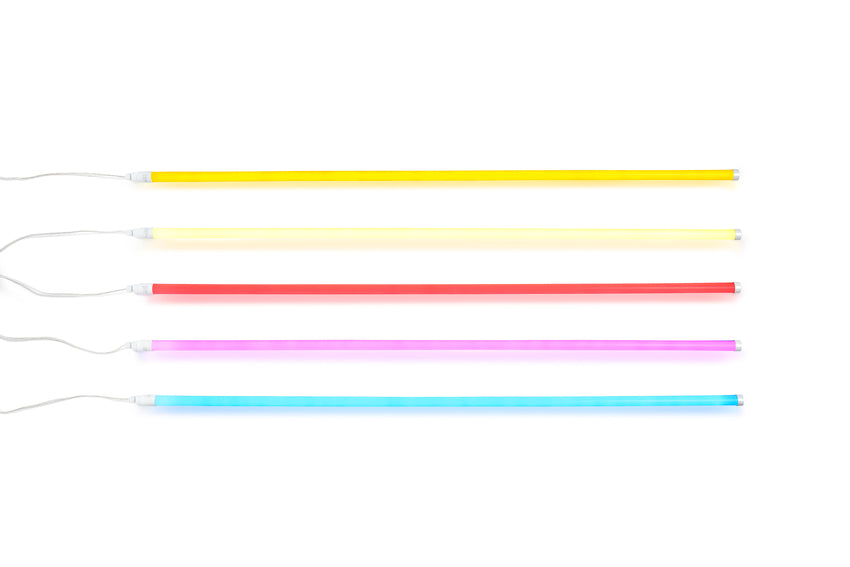 HAY Neon LED tube - gul - Bahne